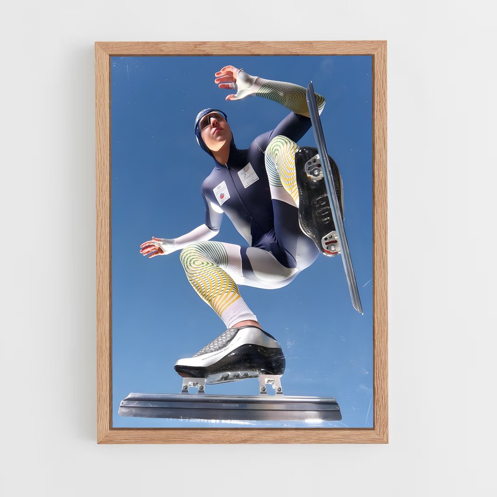 Poster Snowboard Spectacle – affiche Jeux Olympiques (vue 4)
